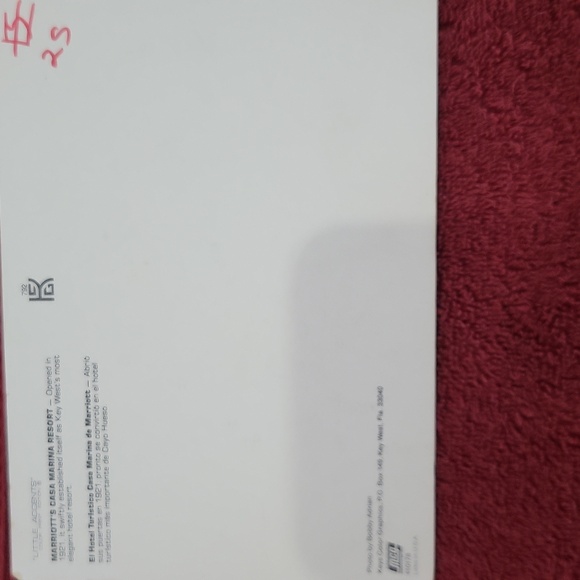 Vintage Casa Marina Key West Post Card - Picture 2 of 2